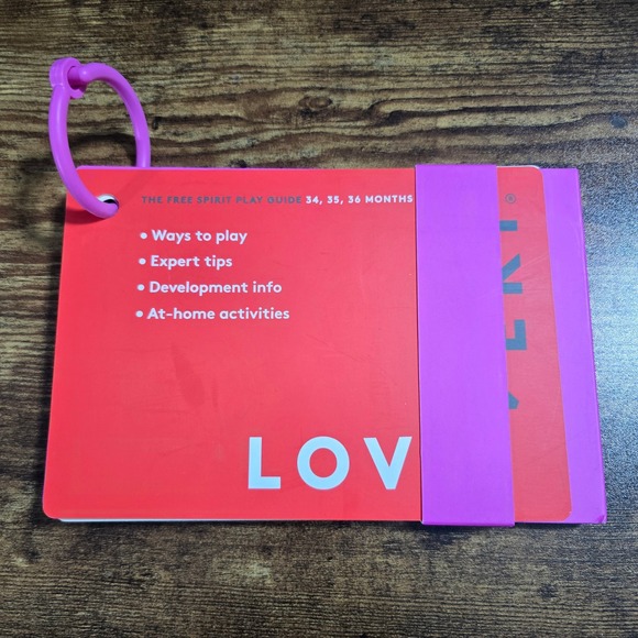 Lovevery The Free Spirit Play Guide 34 35 36 Months Development Activity - Picture 1 of 2